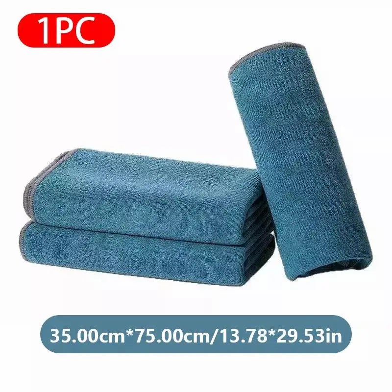 SEAMETAL Microfiber Car Wash Towel Lint Free Soft Absorbent Quick Dry Cloth