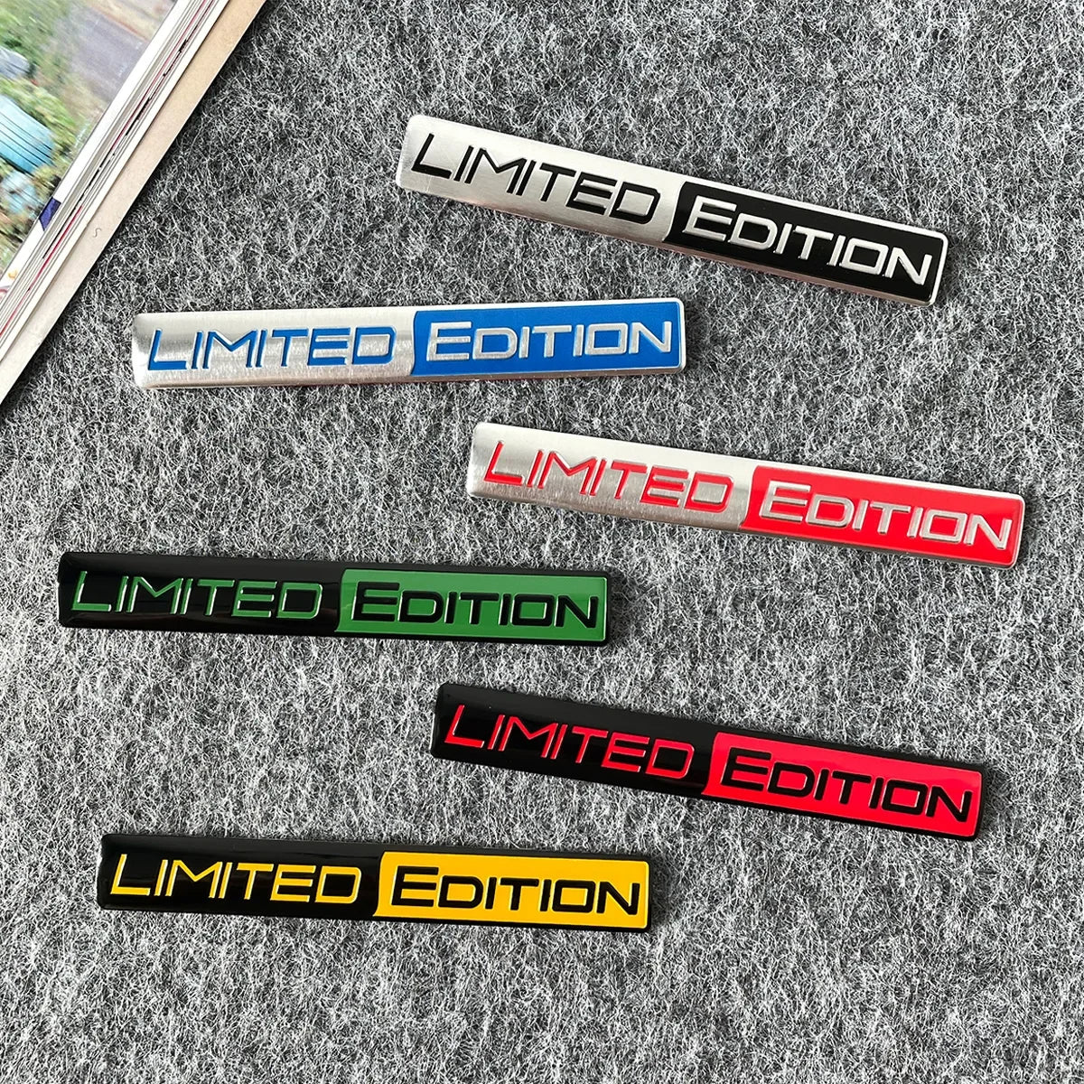 3D Aluminum Limited Edition Car Emblem Badge Sticker Auto Motorcycle Decal