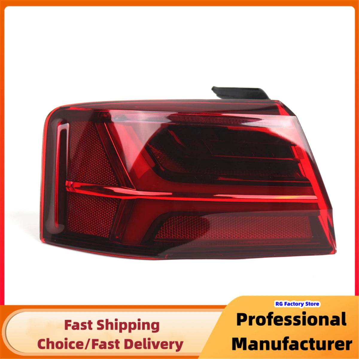 LED Tail Light Assembly for Audi A6 C7 Sedan 2016–2018