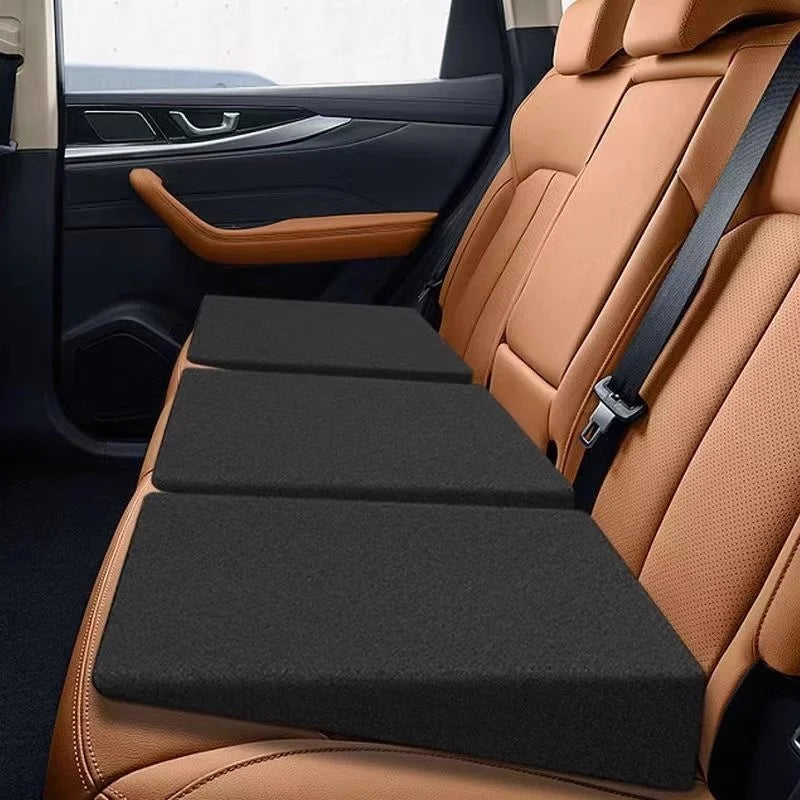 Car Seat Memory Foam Cushion Leveling Pad Height Booster Fatigue Relief