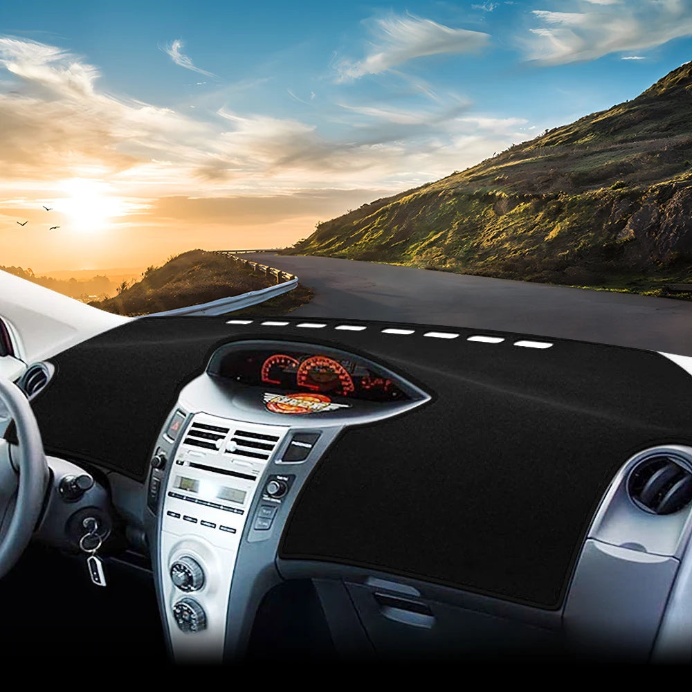 Dashboard Cover Dash Mat for Toyota Yaris & Vitz 2006–2011