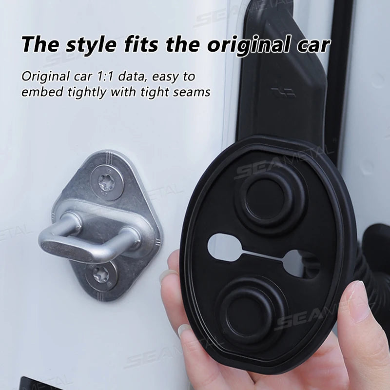 Silicone Car Door Shock Absorber Cushion Mute Buffer Protective Cover