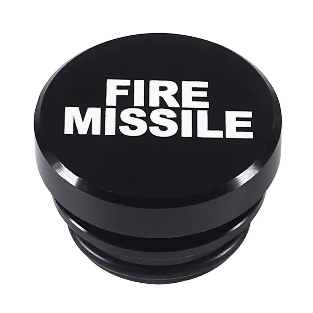 Universal 12V Car Cigarette Lighter Socket Cover Eject Fire Missile Button Plug