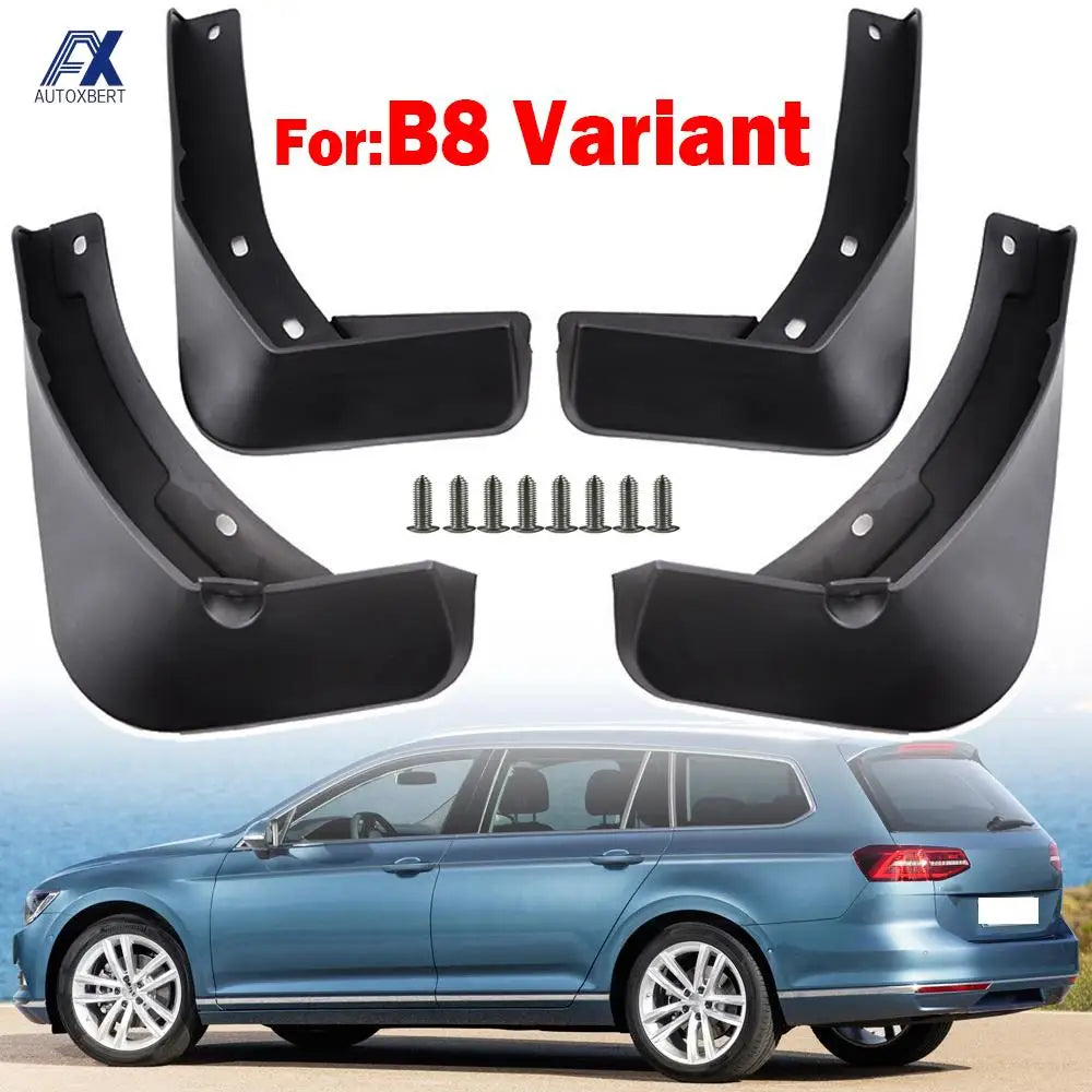 Front & Rear Mud Flaps Splash Guards for VW Passat B8 3G Estate/Variant 2016–2021