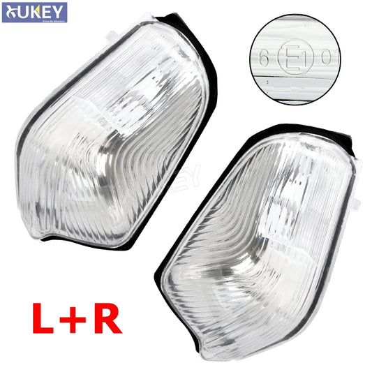 Pair Door Mirror Turn Signal Indicator Lens Covers for Mercedes Sprinter 2006–2017