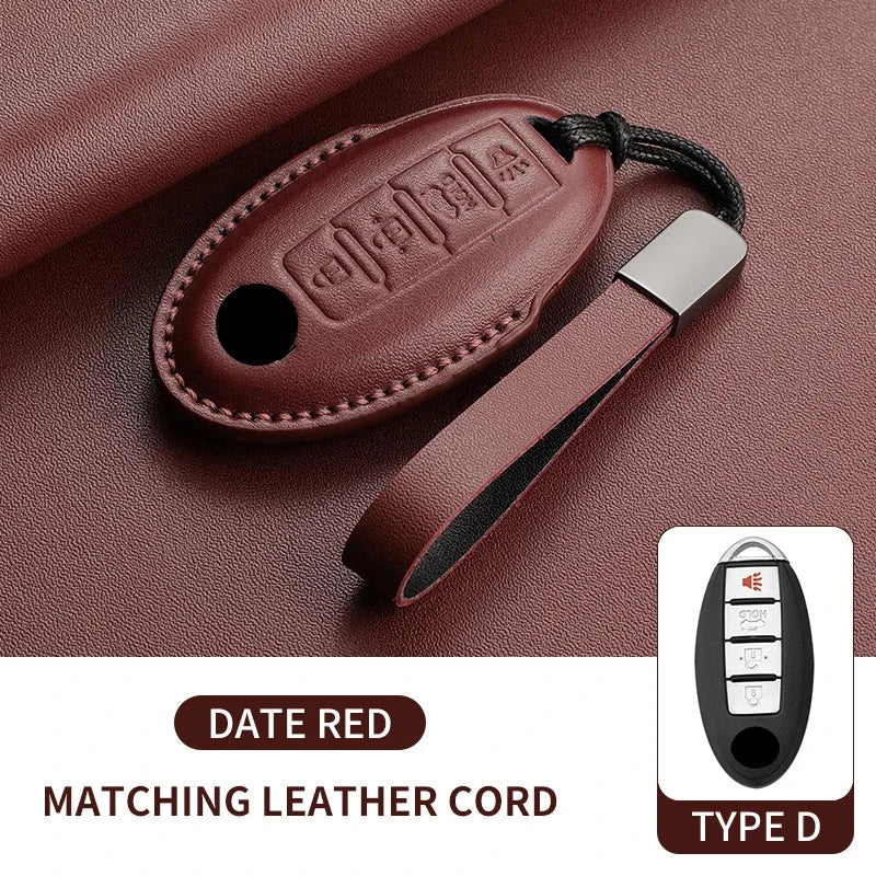 Smart Key Case Cover for Nissan Rogue X-Trail T31/T32 Qashqai J10/J11 Kicks