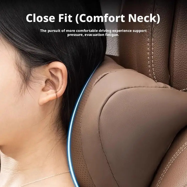 Universal Car Seat Headrest Neck Pillow 3D Ergonomic Travel Support