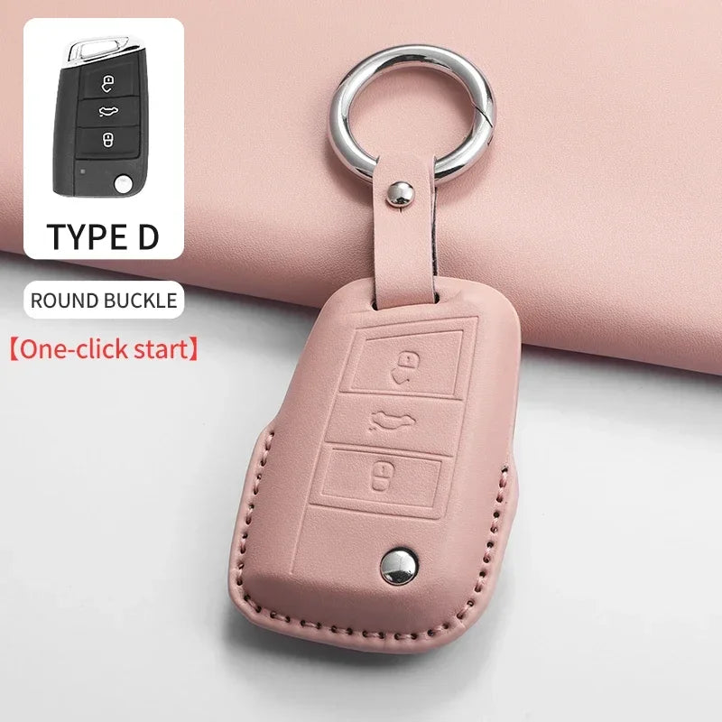 Smart Key Case Cover for Volkswagen Golf 7 MK7, Tiguan, Polo, Passat, Jetta