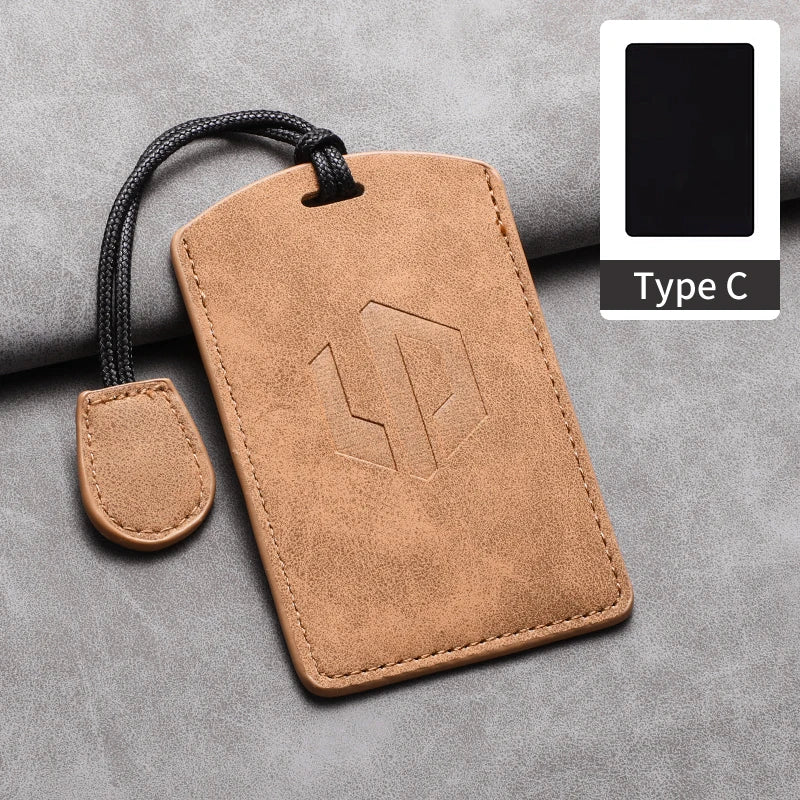 Leather Smart Key Case Cover for Leapmotor C10, C11, C16 & B01