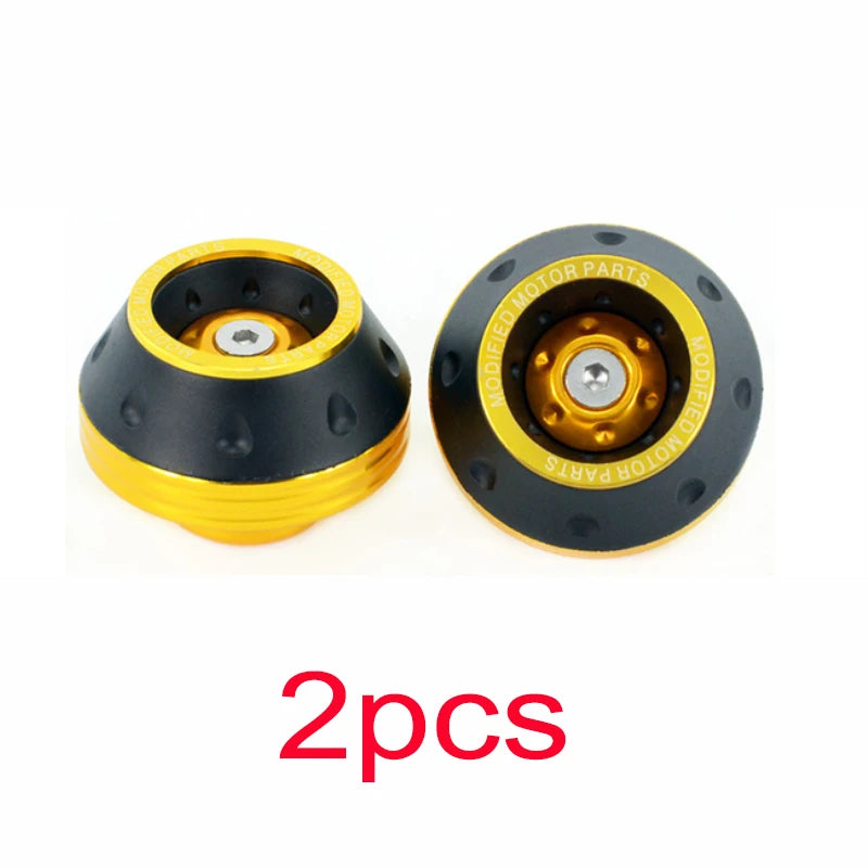 Universal Motorcycle Crash Pad Front Fork Slider Alloy Wheel Protector