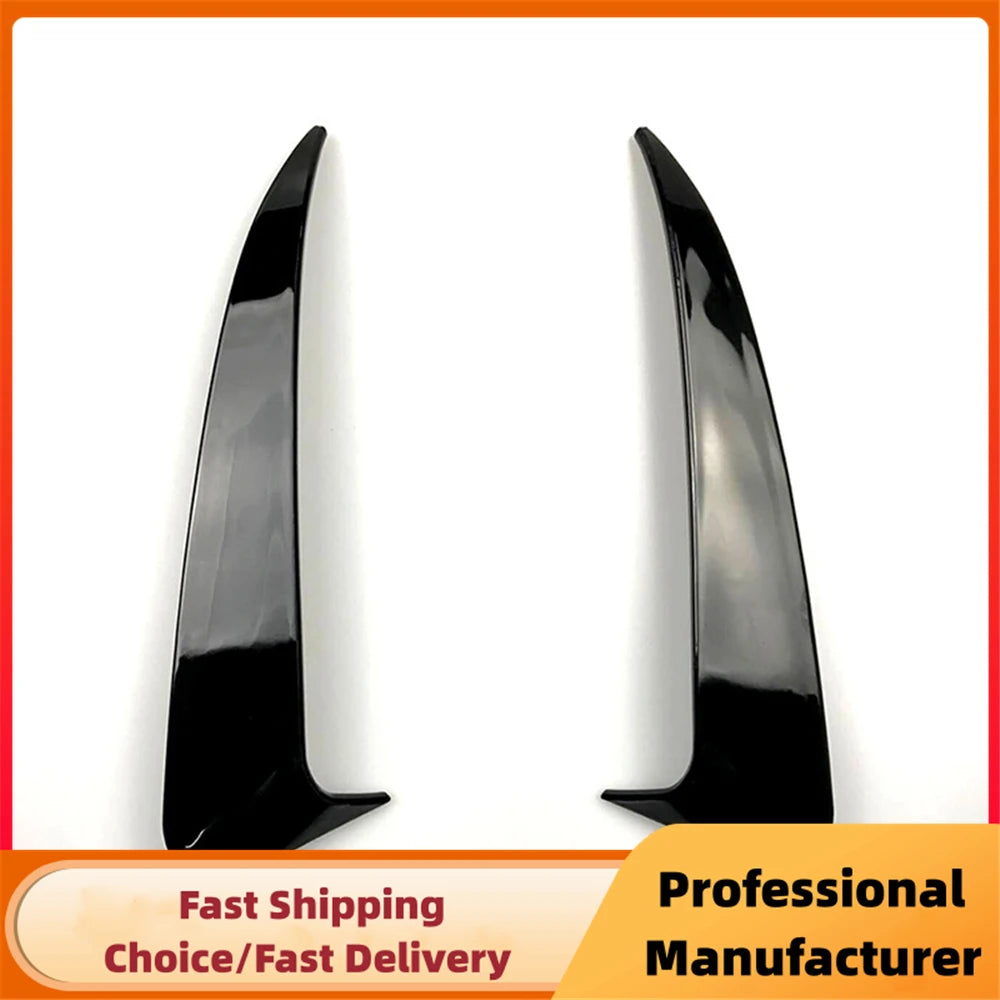 Rear Bumper Side Canard Air Vent Trim for Mercedes-Benz C-Class 2010–2018