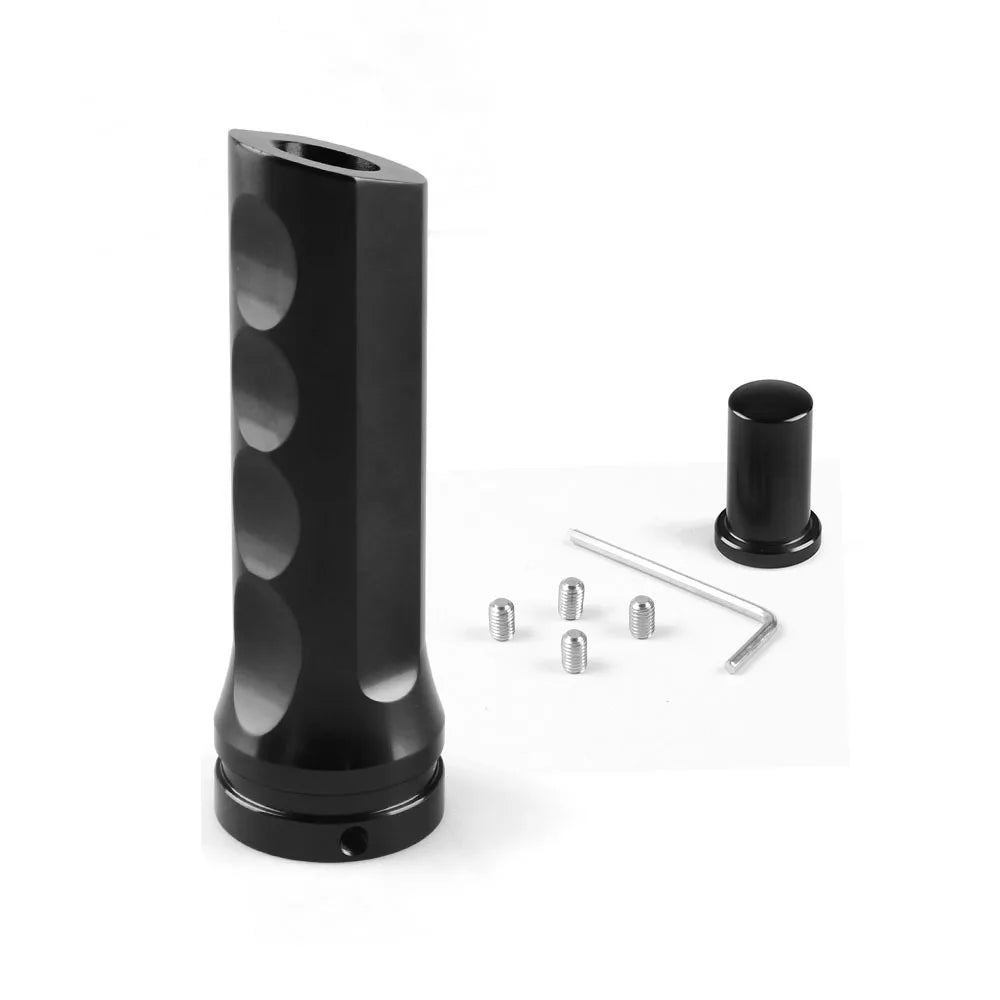 Universal Black Aluminum Handbrake Sleeve Cover Hand Brake Handle Protector
