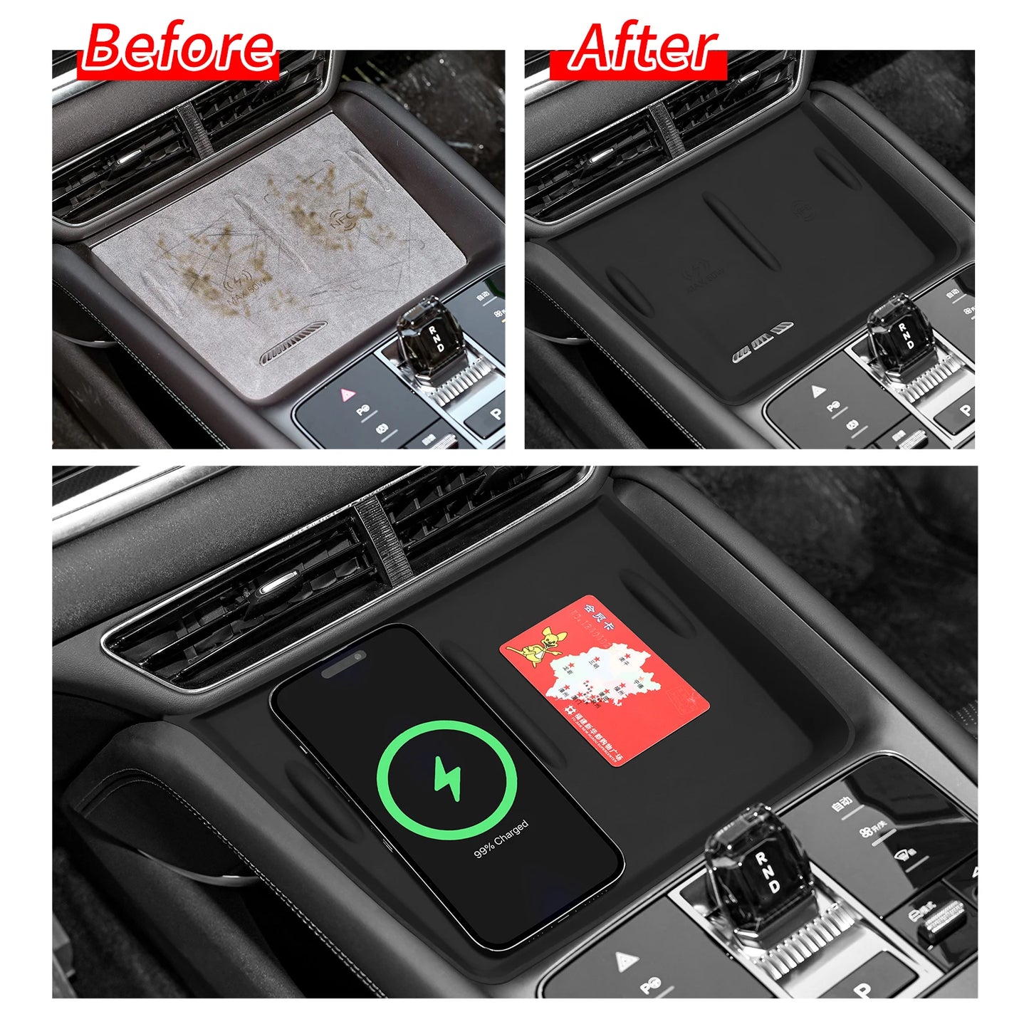 Center Console Armrest Storage Box Organizer for BYD Sealion 07 2024–2025