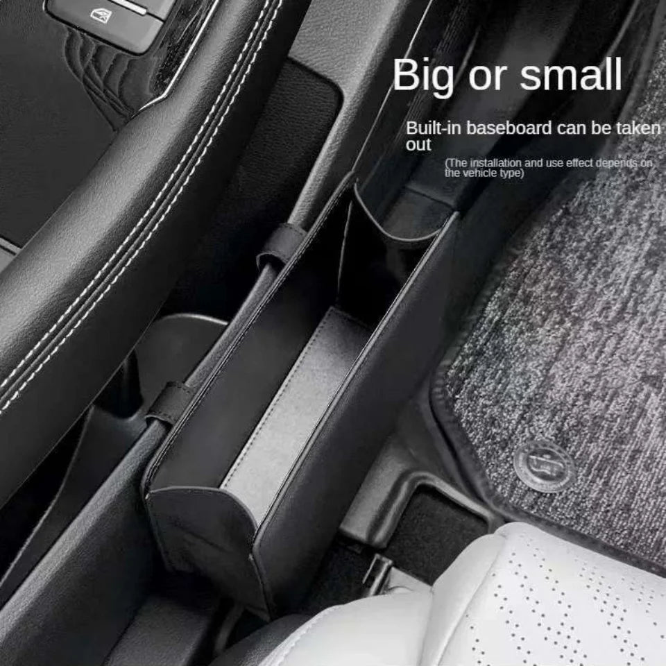 Foldable Car Trash Can Door Storage Box Seat Back Hanging Garbage Bag Holder