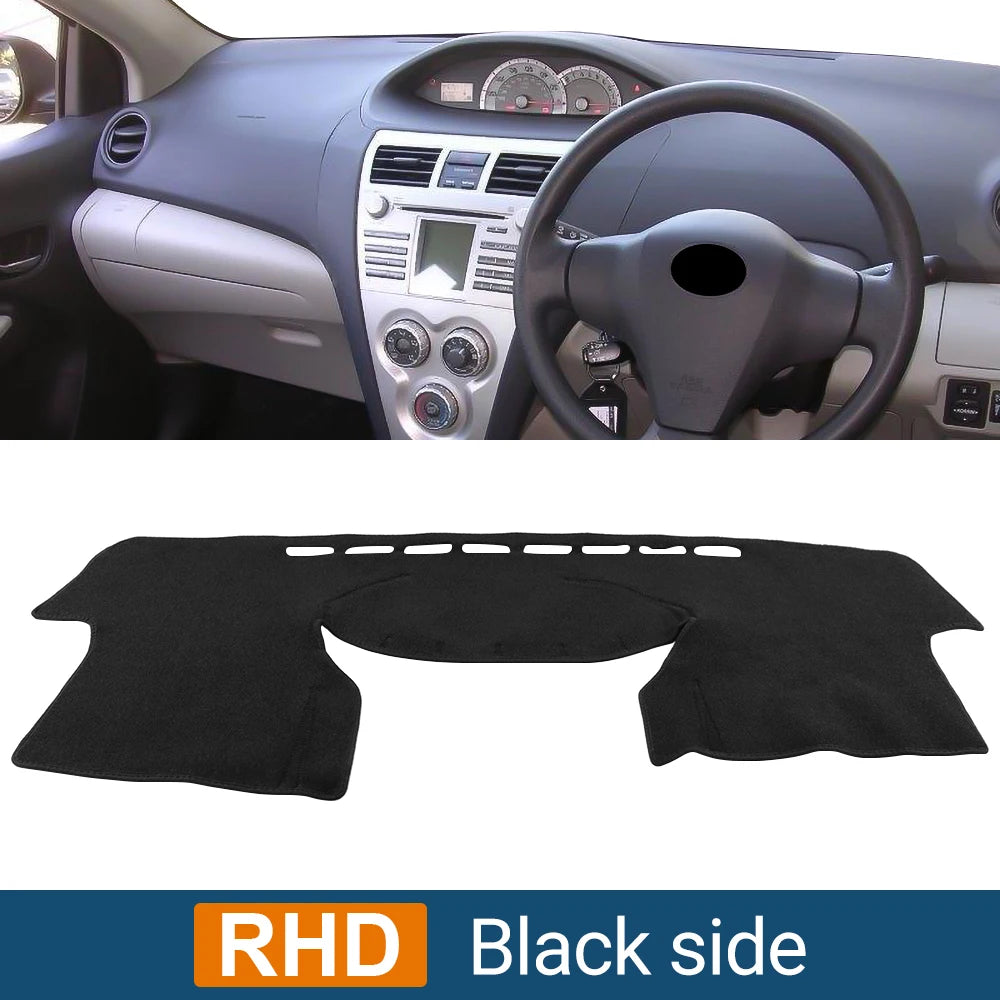 Dashboard Cover Dash Mat for Toyota Yaris & Vitz 2006–2011