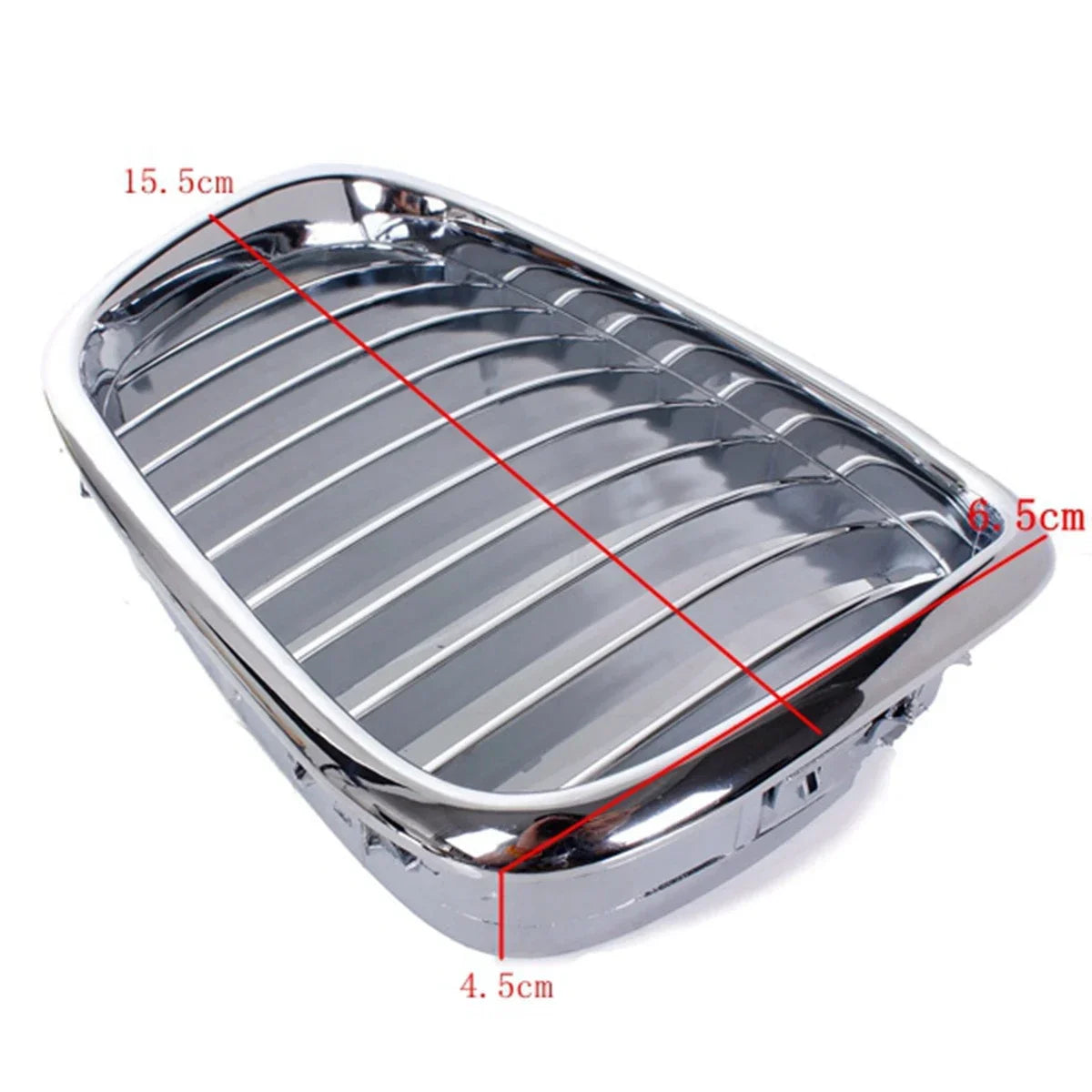 Chrome Front Kidney Grille for BMW 5 Series E39 525i 528i Sedan 1995–2003
