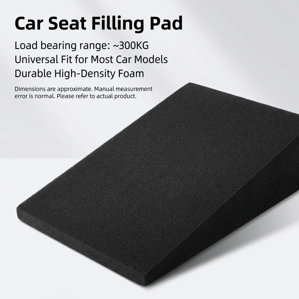 Car Seat Leveling Pad Memory Foam Cushion Height Increase Rear Seat