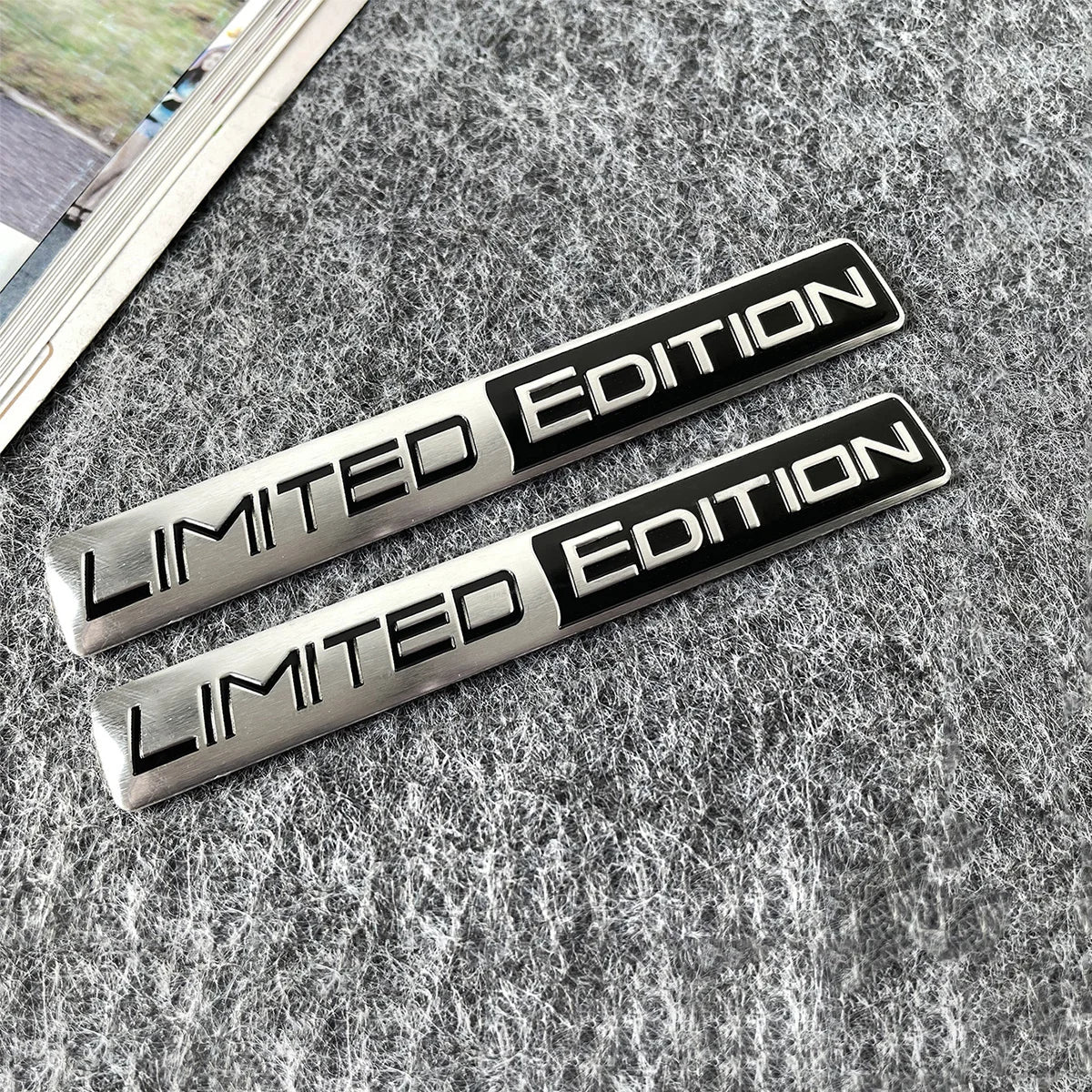 3D Aluminum Limited Edition Car Emblem Badge Sticker Auto Motorcycle Decal