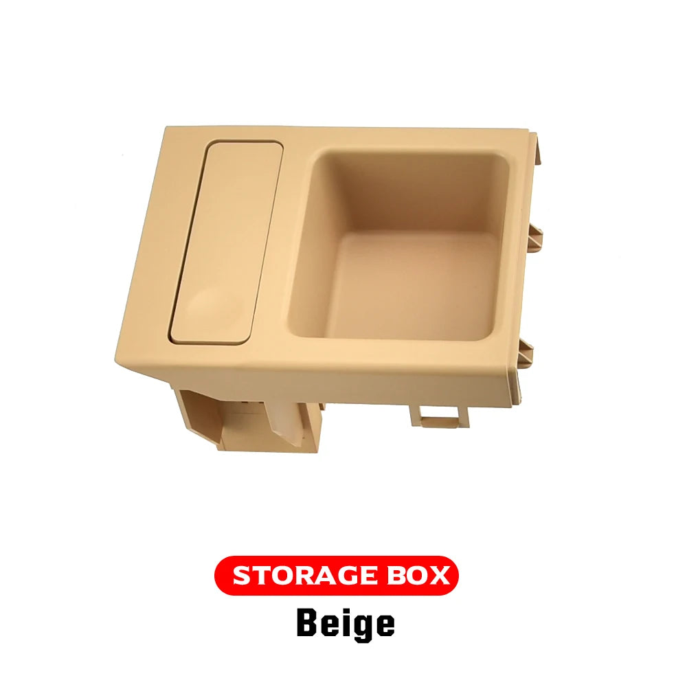 Front Center Console Storage Box Cup Coin Holder for BMW 3 Series E46 1998-2006