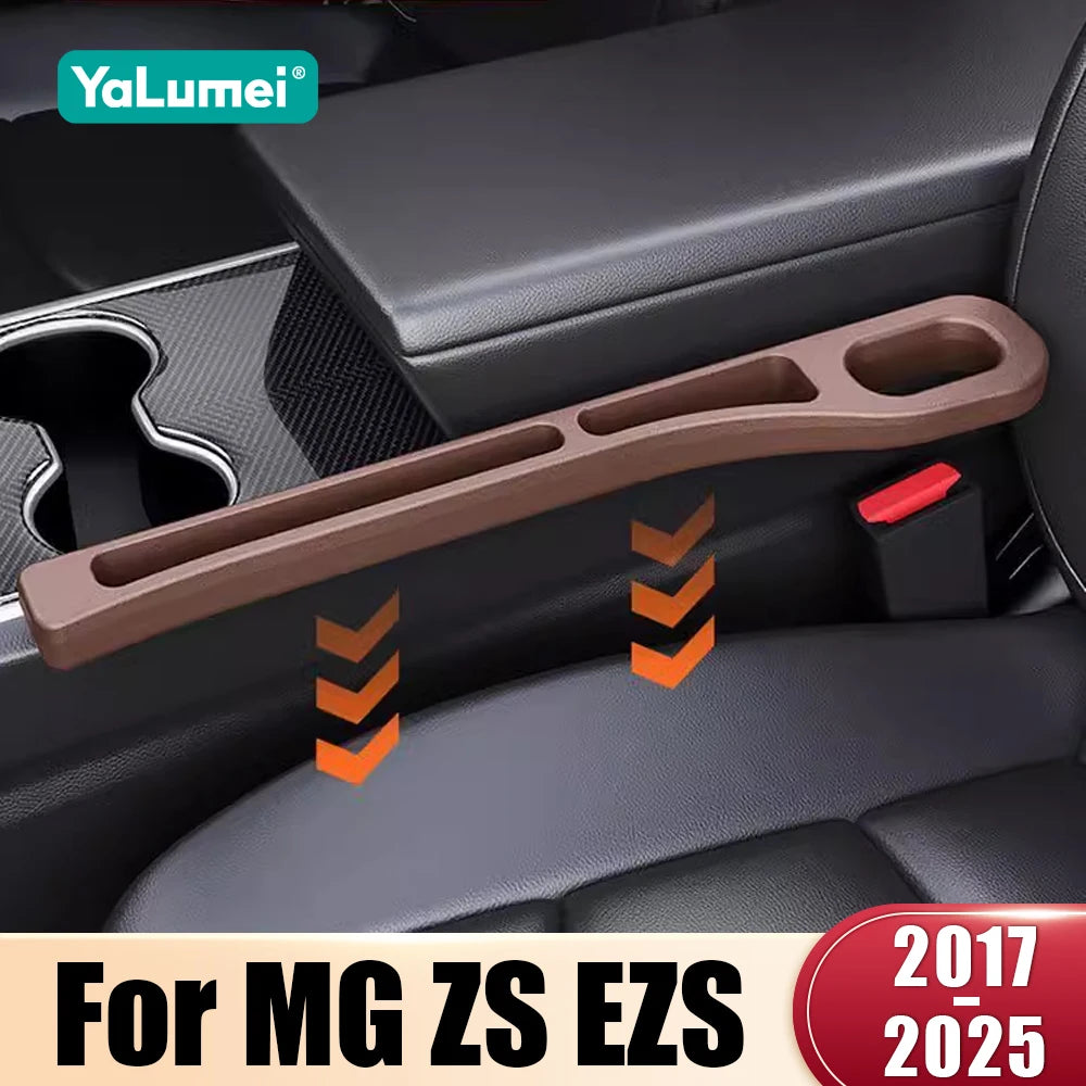 2PCS Car Seat Gap Filler Leak Proof Strips for MG ZS EZS EV 2017–2025