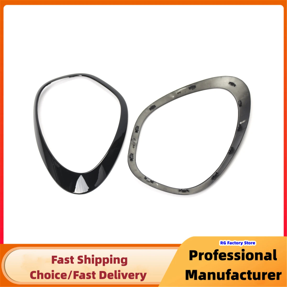 Headlight & Taillight Bezel Trim Cover Set for MINI Cooper Countryman 2011–2016