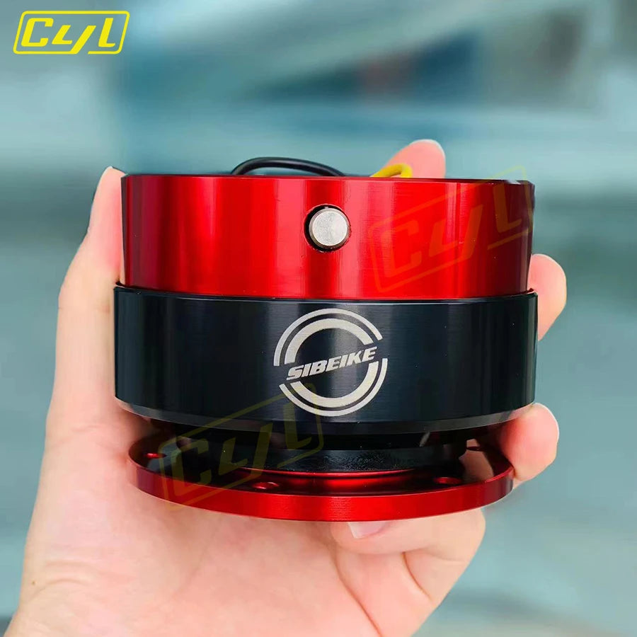 JDM Ding Sound Quick Release Steering Wheel Boss Kit Hub Adapter Universal Car