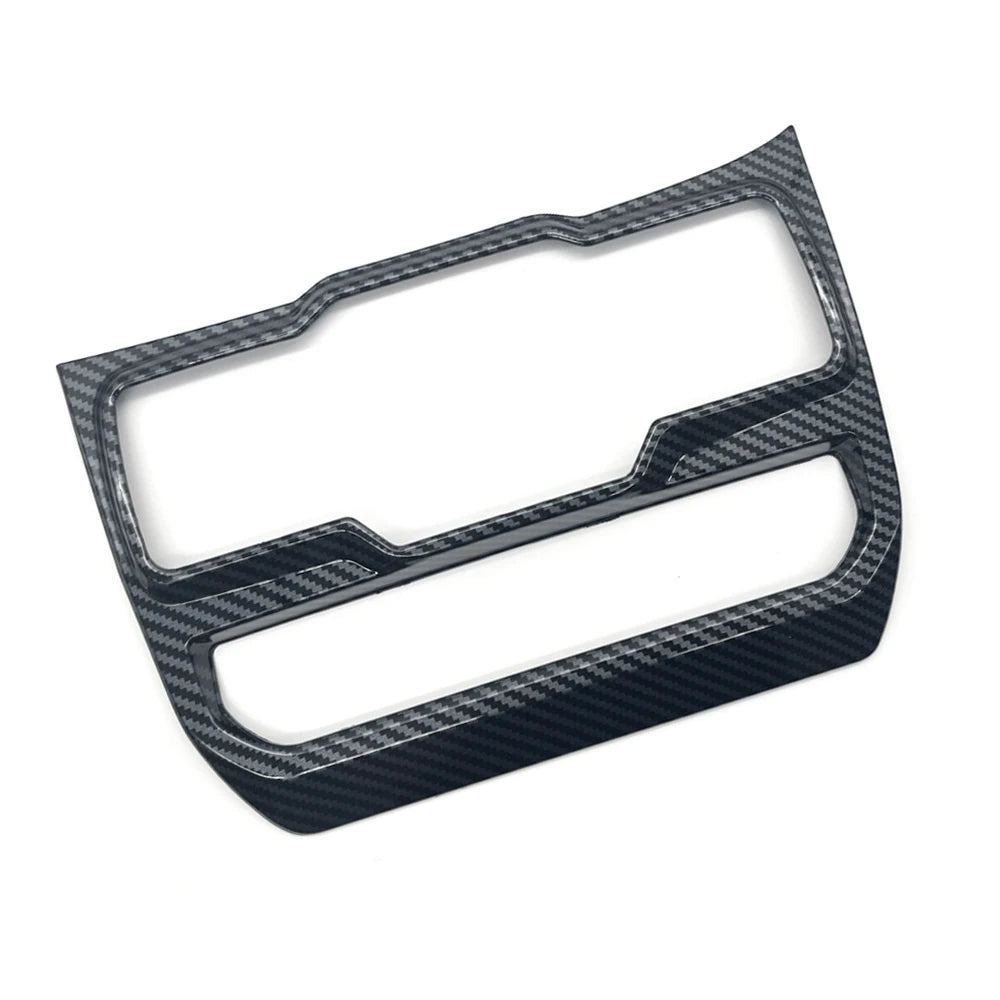 Carbon Fiber Style Window Switch Control Panel Trim for Jeep Wrangler 2018–2021
