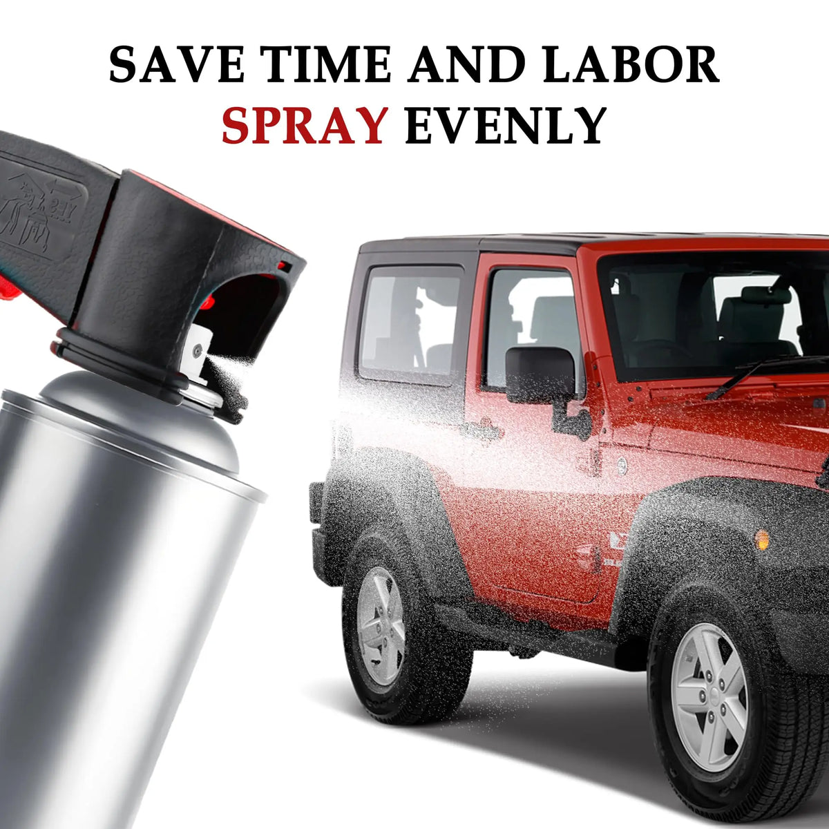 Car Spray Can Trigger Handle Reusable Paint Sprayer Grip for DIY Body Repair