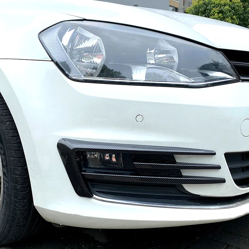 Front Fog Light Grille Set for Volkswagen Golf 7 MK7 GTI 2014–2017