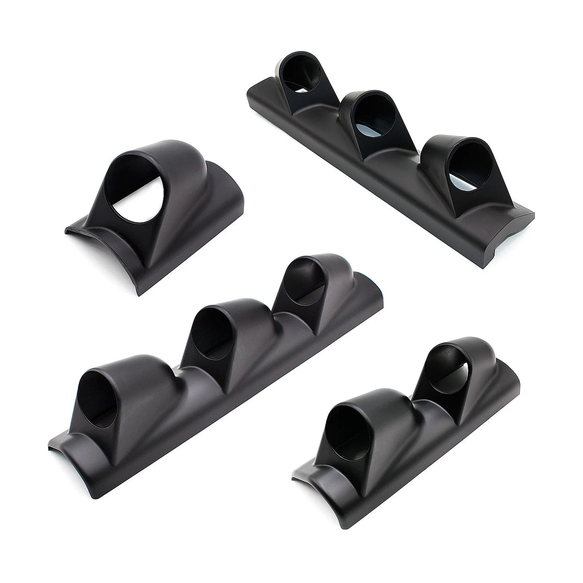 52mm Car Gauge Pod Holder Single Double Triple Mount Left Right Drive Black