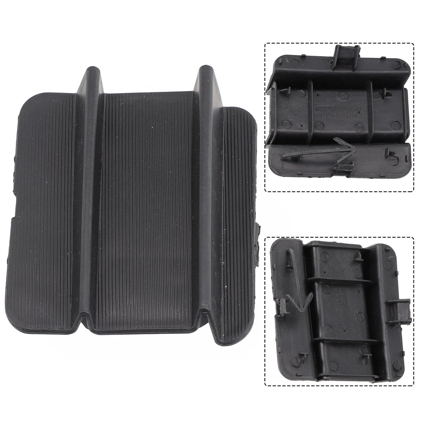Front Bumper Tow Hook Cover Cap 622A01HM0H for Nissan March Micra K13