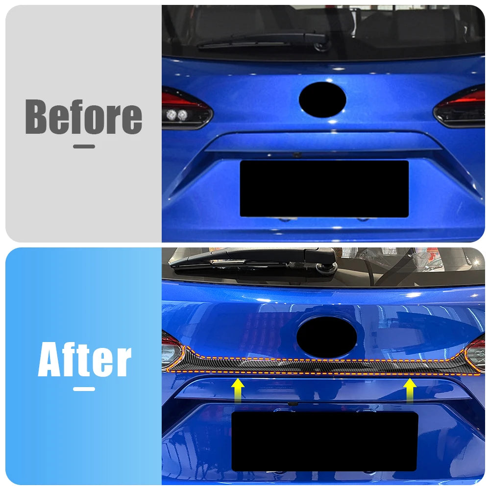 Rear Tailgate Upper Trim Cover for Toyota Corolla Cross XG10 Hybrid 2021–2025