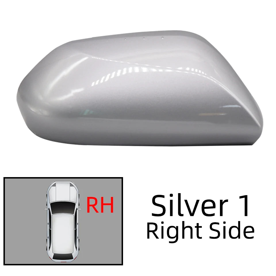 Side Mirror Cover Caps Exterior Housing Shell for Toyota Camry 2018-2024