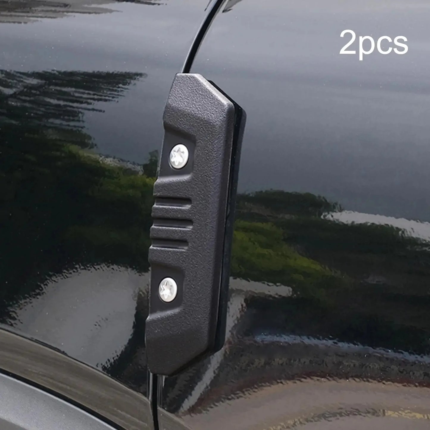 2Pcs Universal Car Door Edge Protector Strip Self Adhesive Anti Collision Trim