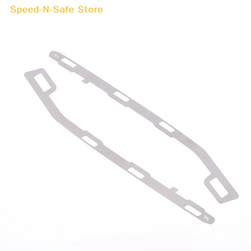 2PCS Front Bumper Repair Plates Metal Brackets for Mazda 3 Axela 2013-2019