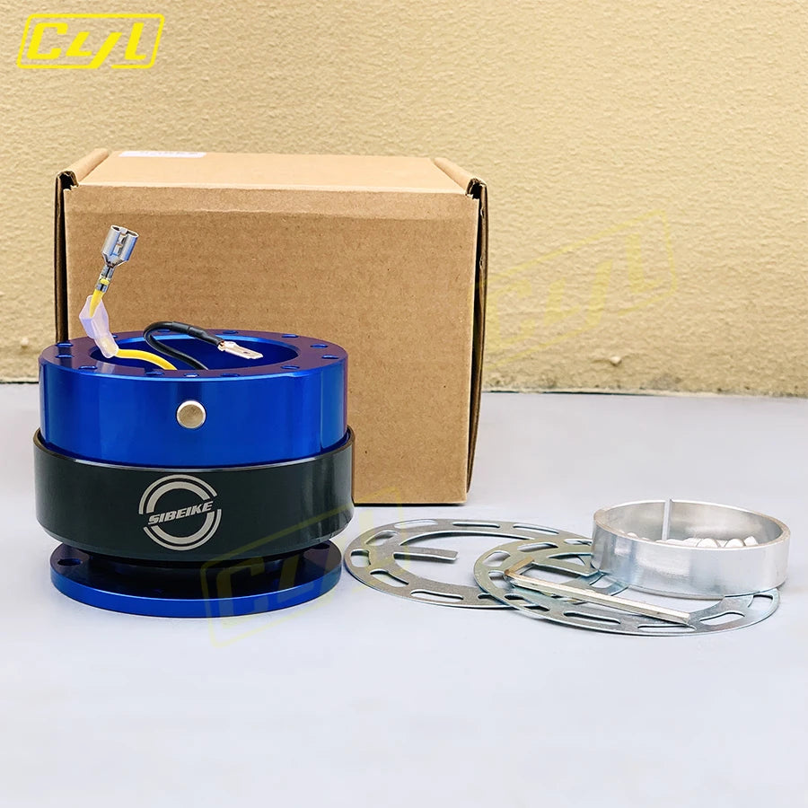 JDM Ding Sound Quick Release Steering Wheel Boss Kit Hub Adapter Universal Car