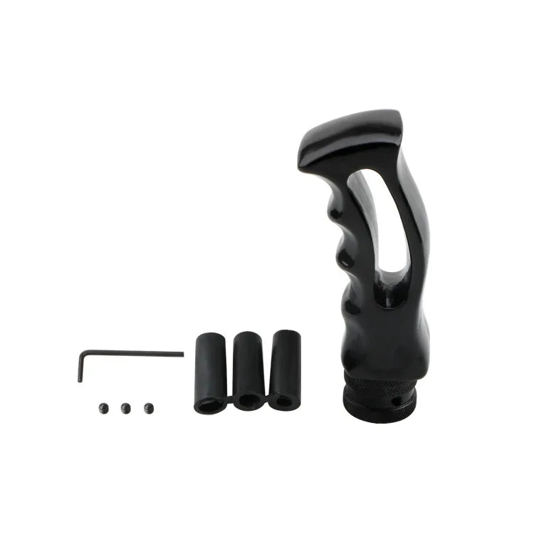 5 Speed Resin AT MT Gear Shift Knob Aluminum Shifter Lever for Honda Toyota