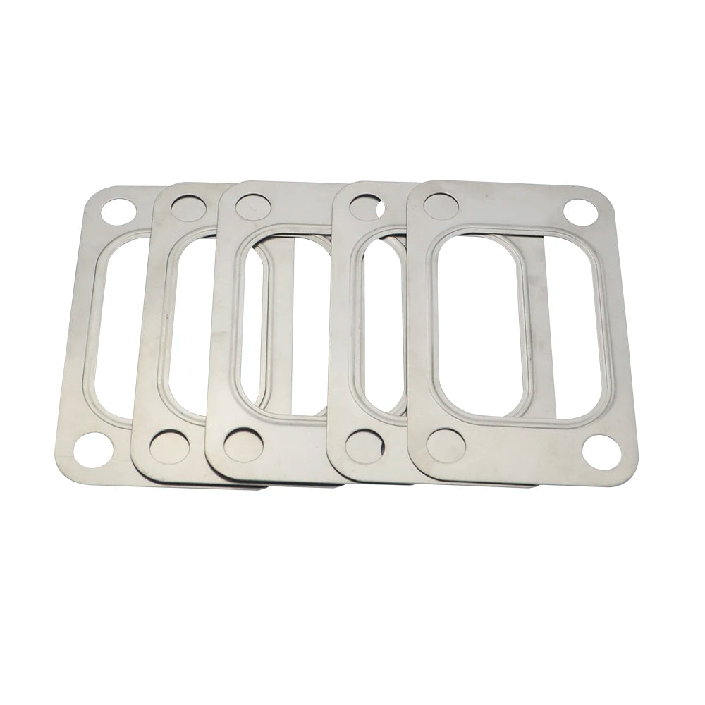 10PCS T3 T34 T35 T38 GT35 Turbo Turbine Inlet Manifold Gasket Stainless Steel