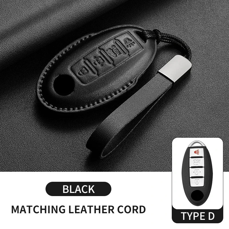 Smart Key Case Cover for Nissan Rogue X-Trail T31/T32 Qashqai J10/J11 Kicks
