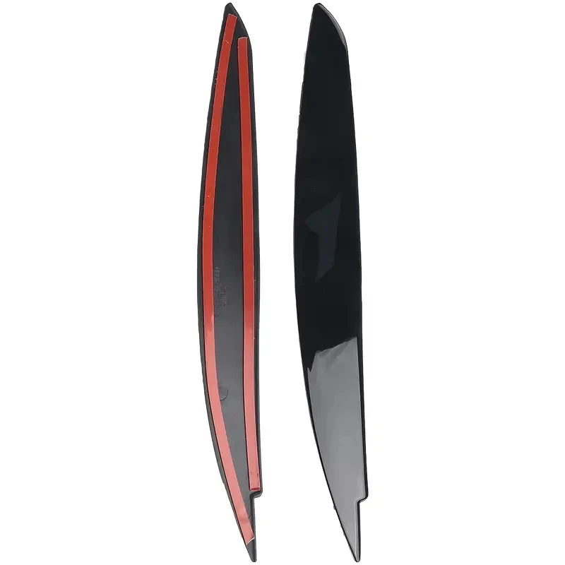 Gloss Black Headlight Eyebrow Eyelid Trim for BMW 1 Series E81 E82 E87 2004–2014