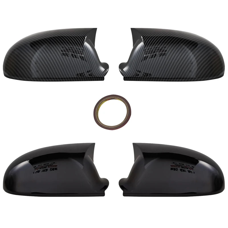 Side Mirror Cover Caps for Volkswagen Golf MK5 GTI Jetta Mk5 Passat B5.5 B6