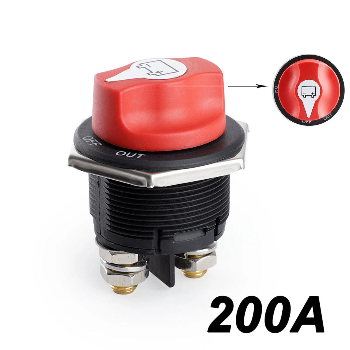 12V 32V Battery Disconnect Switch 50A 100A 200A 300A Car Boat Truck Isolator