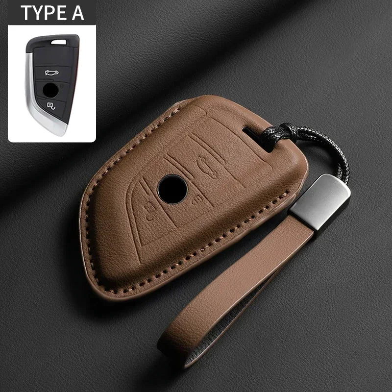 Smart Key Case Cover for BMW 1, 3, 5, 7 Series, X1, X3, X4, X5 & M Models