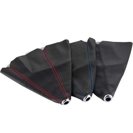 16MM Universal PU Leather Gear Shift Boot Collar Manual Stick Shifter Gaiter Cover