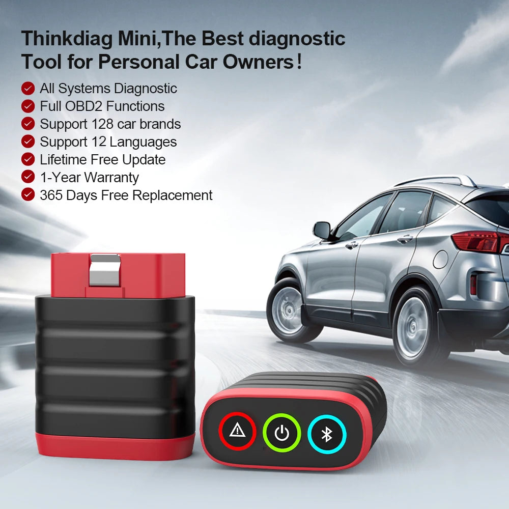 THINKCAR THINKDIAG MINI OBD2 Scanner Full System Car Diagnostic Tool