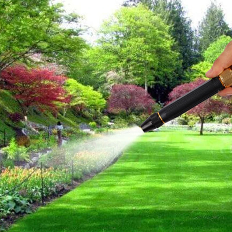 Adjustable High Pressure Metal Car Wash Water Gun Straight Spray Nozzle