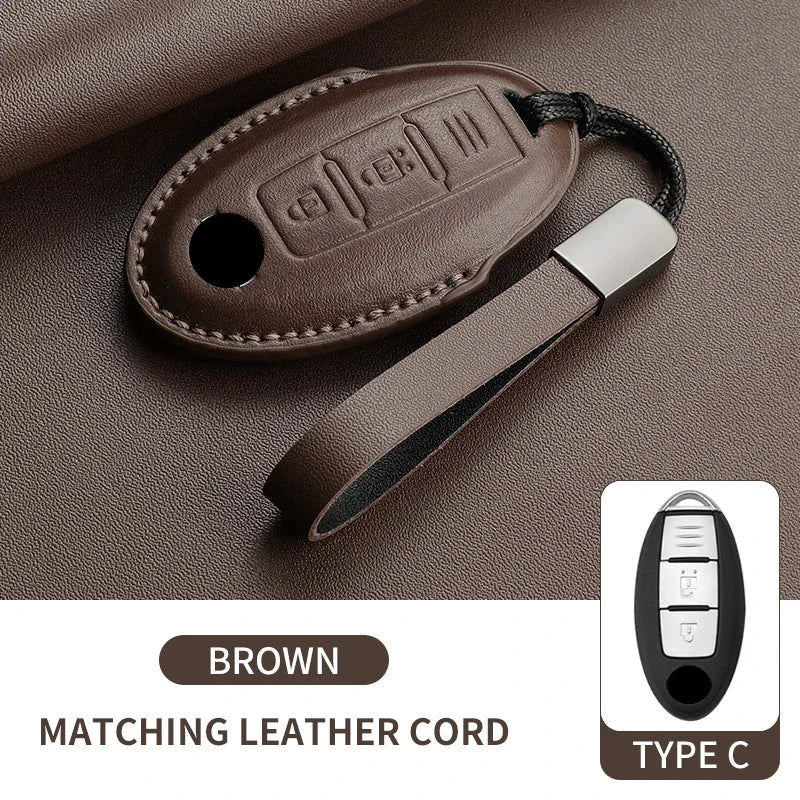 Smart Key Case Cover for Nissan Rogue X-Trail T31/T32 Qashqai J10/J11 Kicks