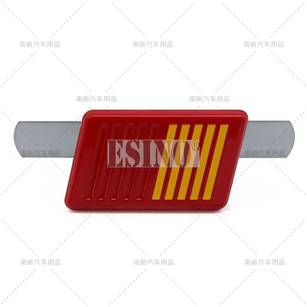 3D Metal Zinc Alloy Ralliart Car Emblem Badge Adhesive Front Grille Trunk