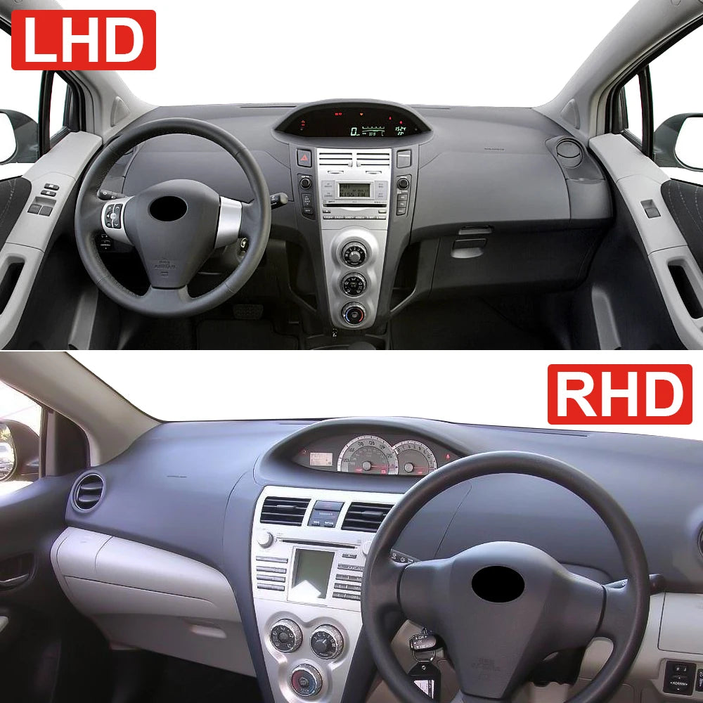 Dashboard Cover Dash Mat for Toyota Yaris & Vitz 2006–2011