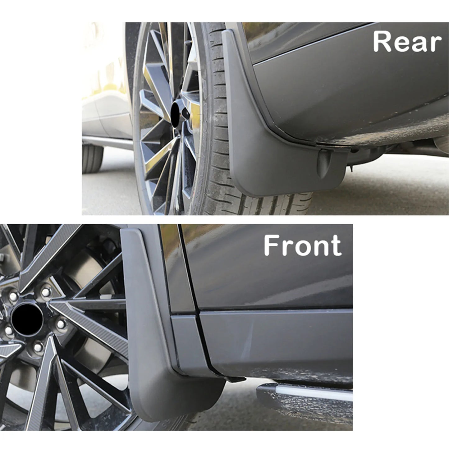 Front & Rear Mud Flaps Splash Guards for Mitsubishi Outlander GM GN ZM 2022–2023